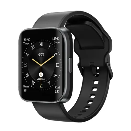 QCY Watch GS Smart Watch – Activity Tracking, Stylish Square Design
